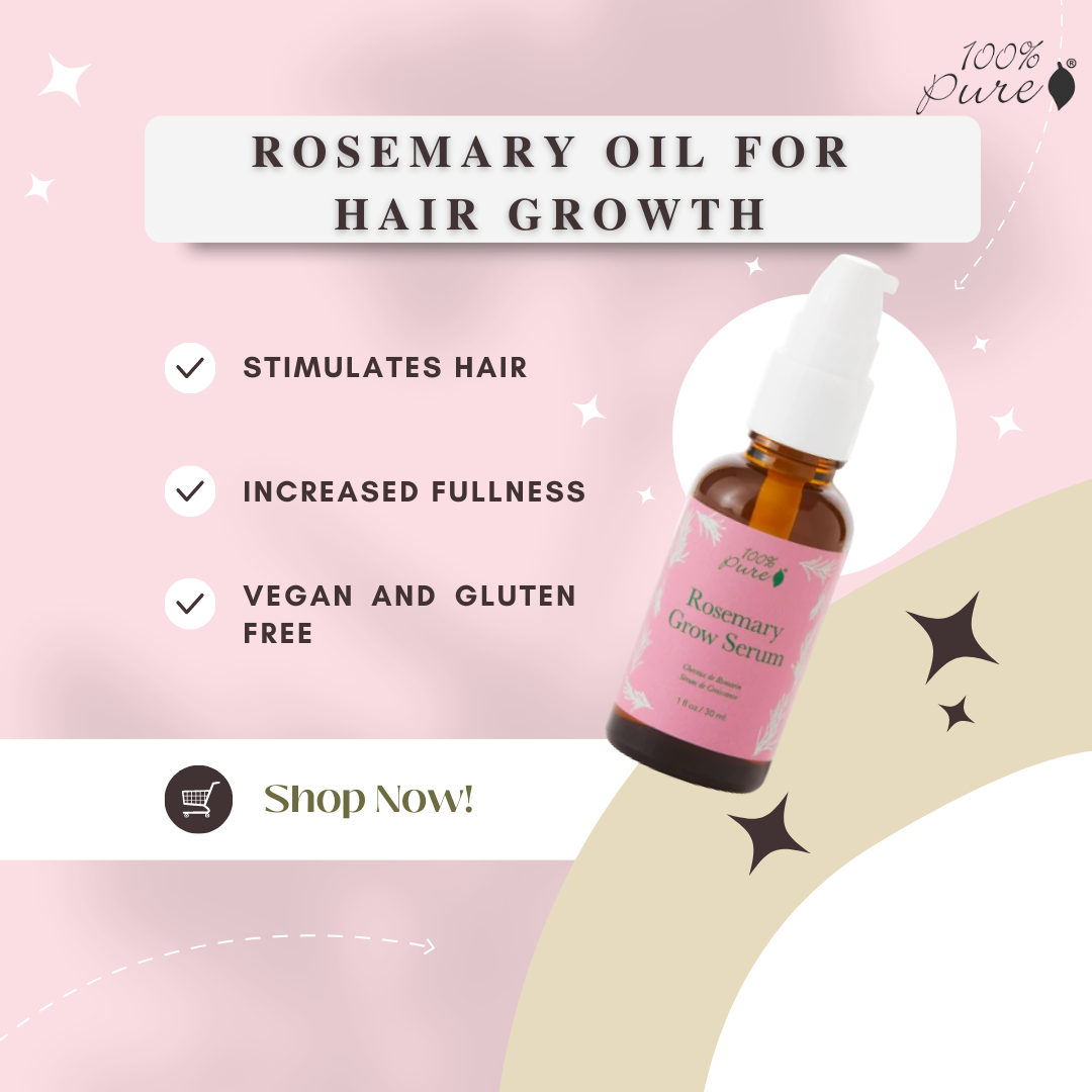 Rosemary Oil for hair by 100percentpure on Dribbble