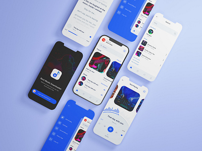 Music Downloader app app design appdesign branding design graphic design illustration logo mobile app mobile app design mobile ui musicapp ui uidesign uiux