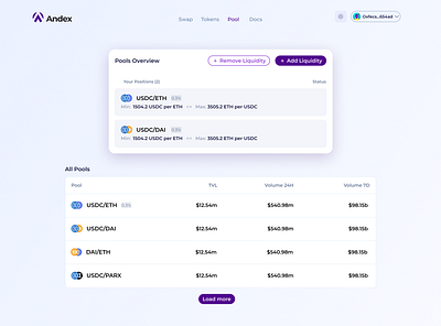 Web3 Add Liquidity UIUX Desgin bitcoin blockchain cryptocurrency design ui ux web 3