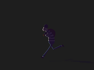 Thief walk-cycle 2d 2d animation 2d character after affects animation duik motion graphics rigging