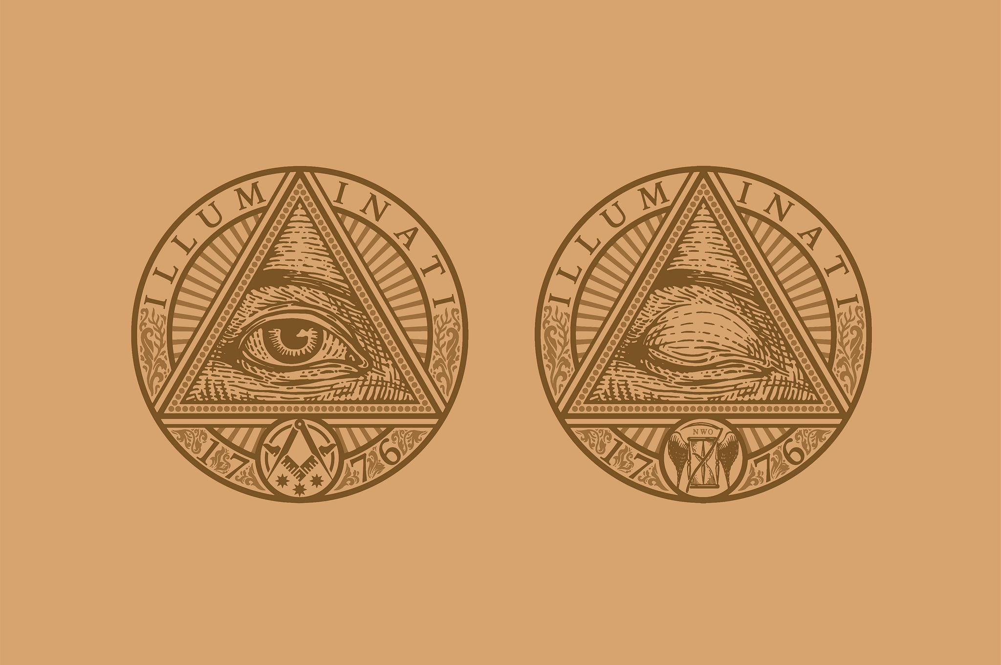 Illuminati Coin By Oban Jones On Dribbble