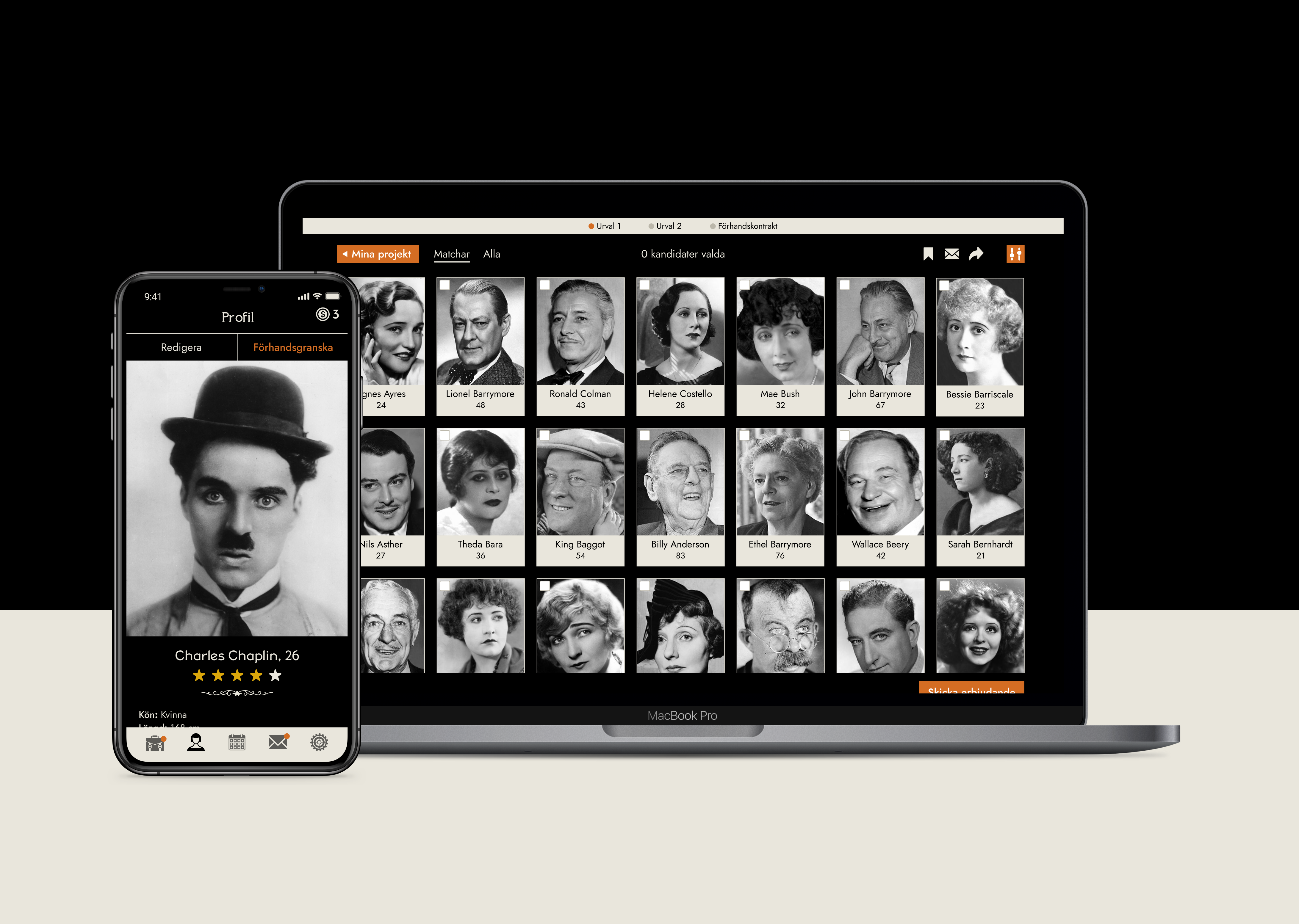 Mobile Casting, UX, UI and brand design branding graphic design logo ui ux