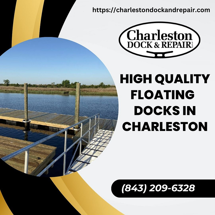 Premier Floating Docks in Charleston, SC by Charleston Dock And Repair on Dribbble
