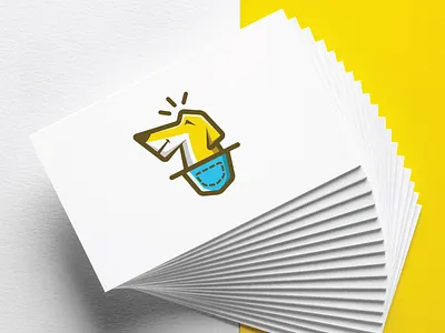 Dog Pocket Logo animal logo brand brand design brand identity logo logo design logo designer logo template professional logo