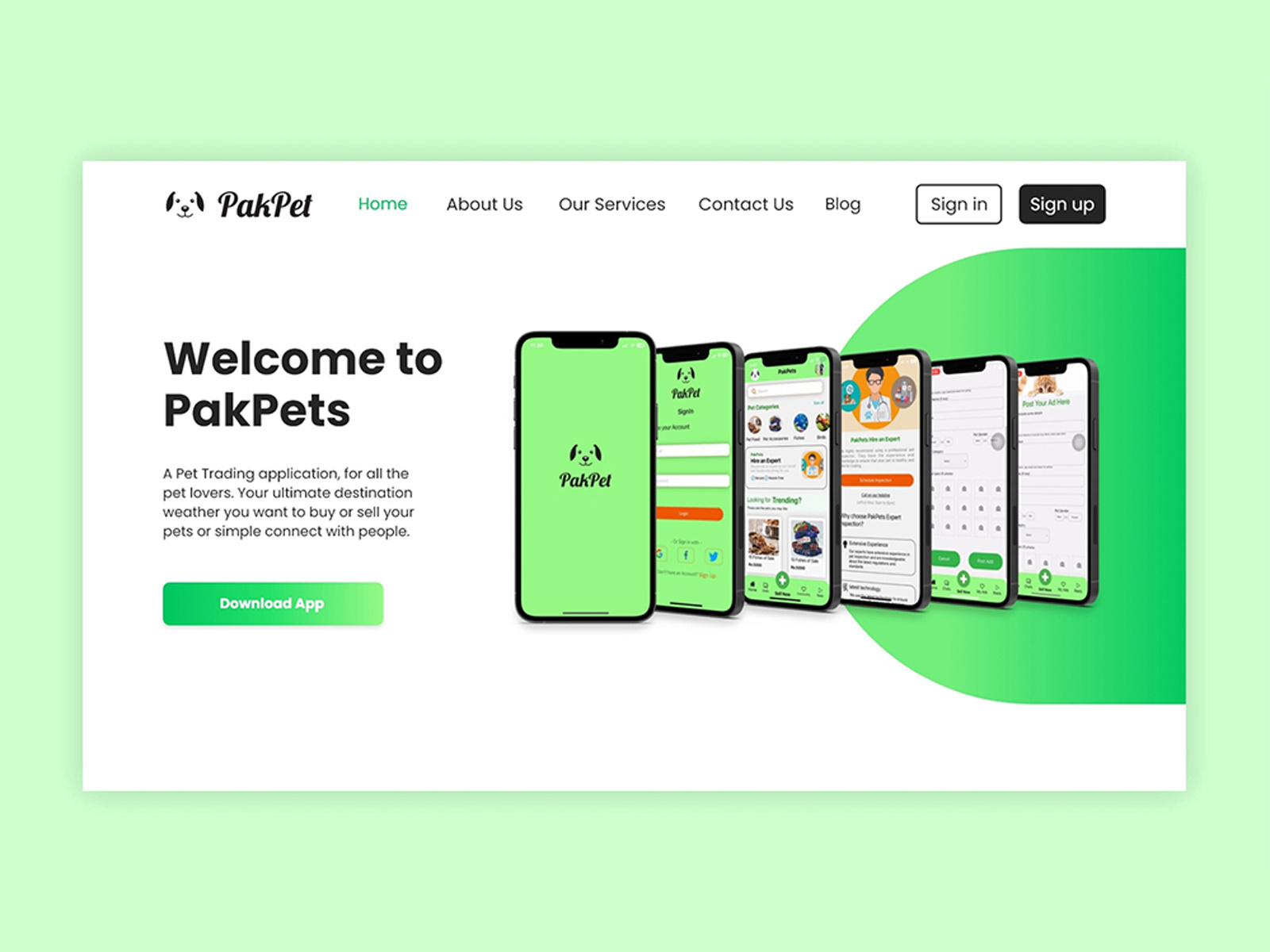 PakPet Web Design adobe xd design design system figma landing page pakpet pakpet web design pakpet website design product design research site map ui ui design ux ux design visual design web web design website website design