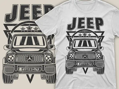Graphic T-Shirt Design adventure clothing design design illustration jeep t shirt t shirt design typography tshirt design typography