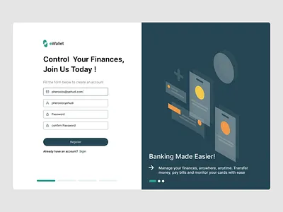Signup UI admin dashboard design ui uiux uiuxdesign