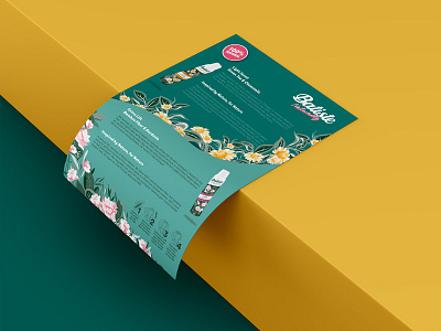 Ad Design for Batiste 2d ad ad design advertisement beauty brand branding design digital digital art flyer flyer design fresh graphic design hair identity branding illustration product