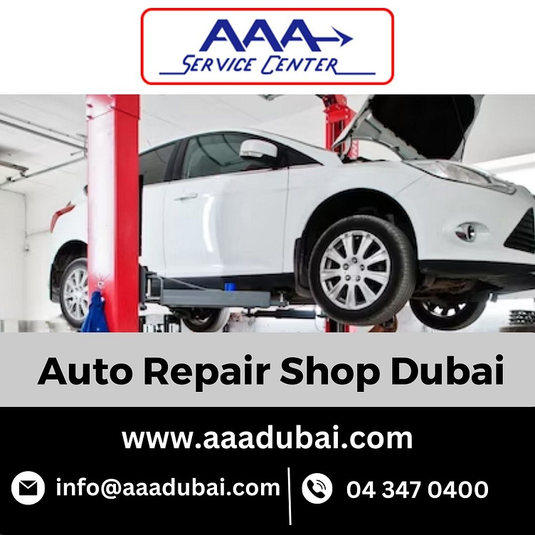 Auto Repair Shop Dubai | AAADUBAI by AAA Service Center on Dribbble