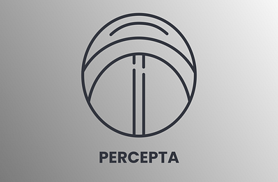 Percepta Logo branding clean dailyui design icon illustration logo minimal typography ui ux vector