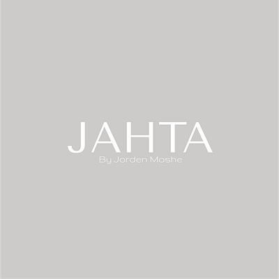 Jahta Fashion Logo branding design graphic design illustration logo typography vector