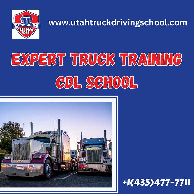 Expert Truck Training CDL School by Utah Truck Driving School on Dribbble