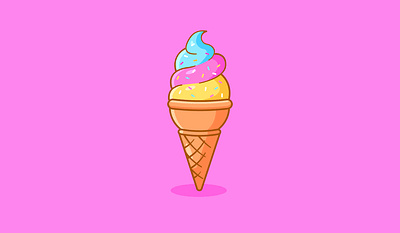 Vector Icecream from sketch design figma ills illustration logo sketch ui uidesign uidesigner uiux