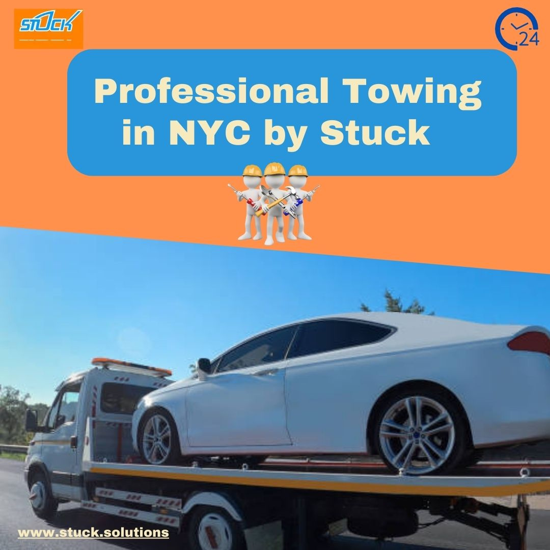 Professional Towing in NYC by Stuck by Stuck Solutions on Dribbble