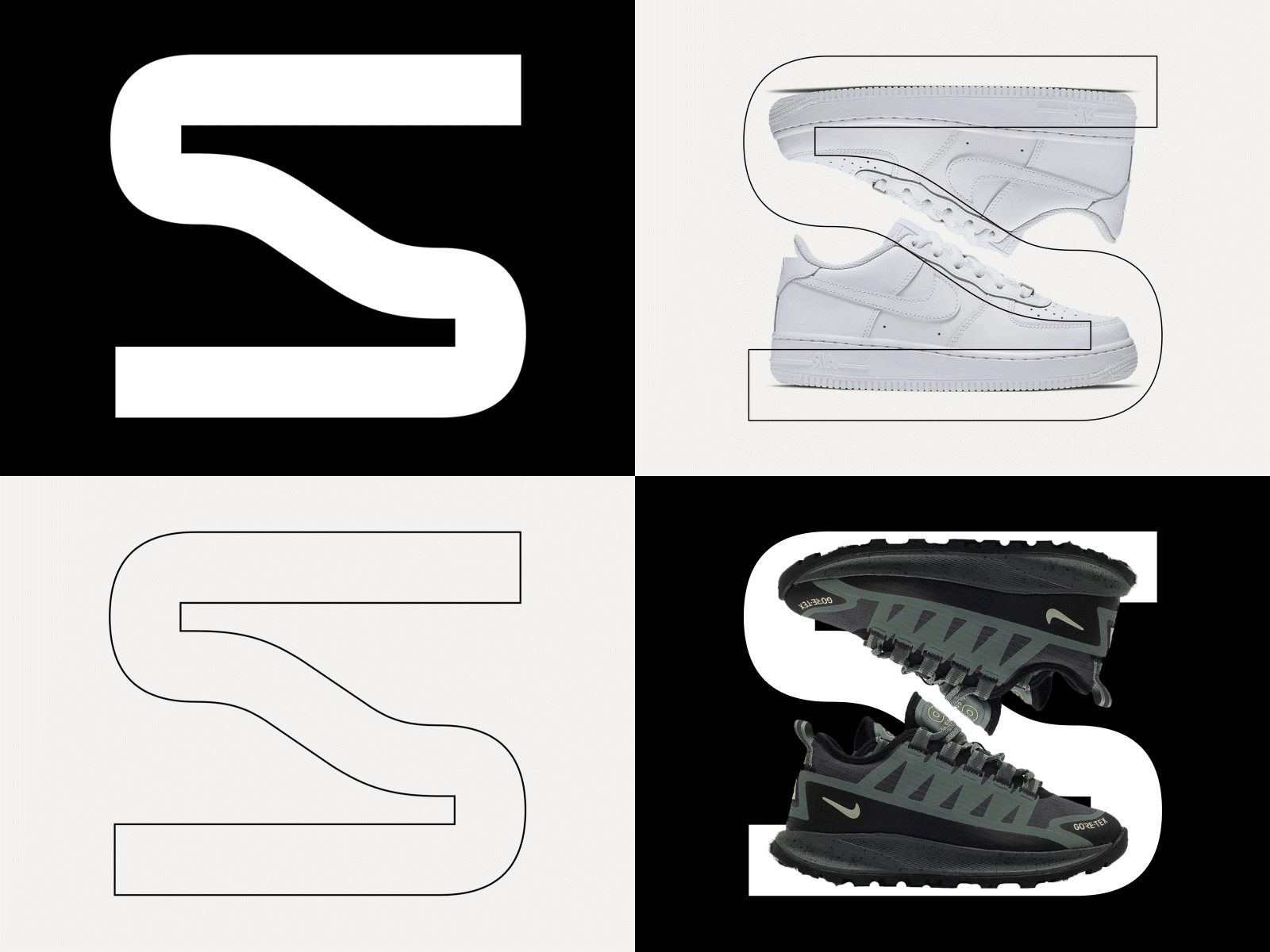 Sneakerhead brand identity branding custom type fashion logo logotype sneakers typography