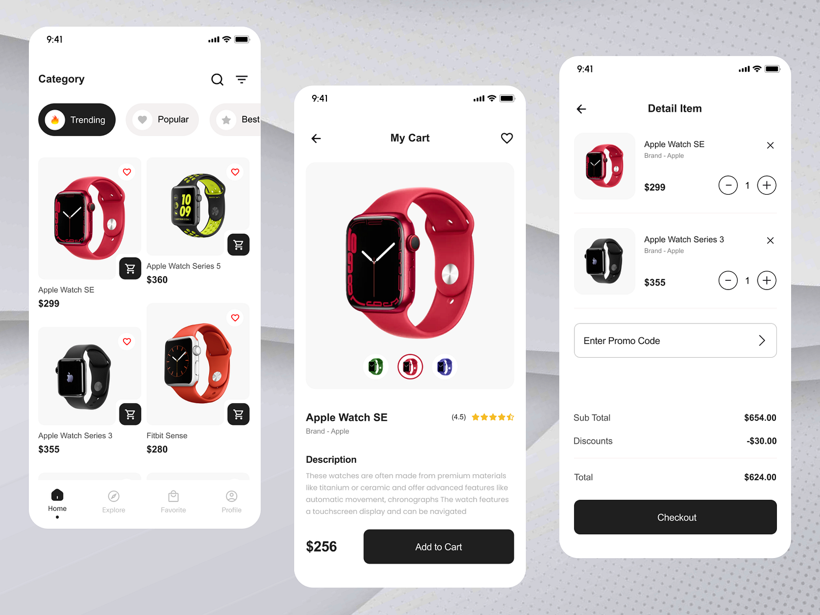 Sleek wrist watch App design by Droid IT on Dribbble