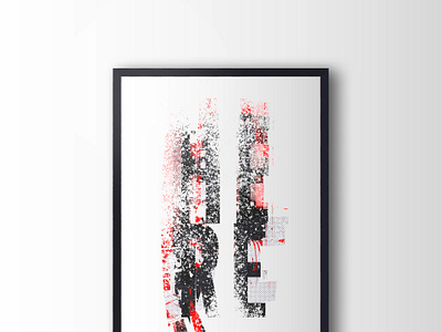 FINE ARTS — PRINT 2 — A1 — HERE a1 design din fine arts light minimal mnml mockup poster
