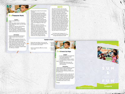 Post Camp Tri-Fold Brochure adobe brochure design gradient grainy graphic design green handouts illustrator indesign paper texture print material printing printmaking summer camp trifold