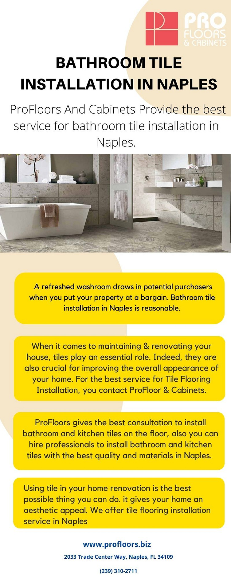 Transform Your Bathroom With Stunning Tile Installation Expert by Pro