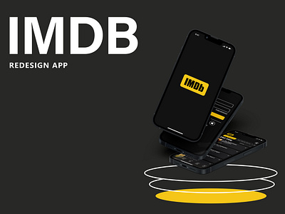 IMDB redesign ui/ux app app design figma illustration ui ux