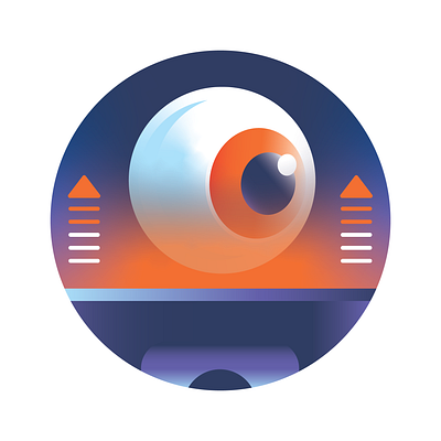 How to reduce eyestrain (Which? Tech) ball eye icon illustration monitor screen