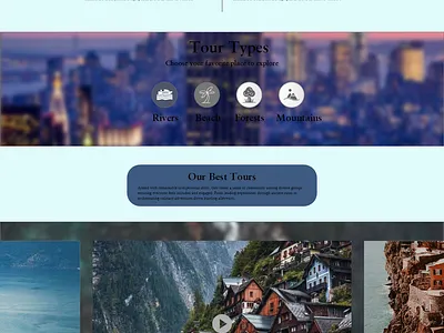 Travel and Tour web application template design branding design graphic design tour tourism travel and tour ui uiux web web design