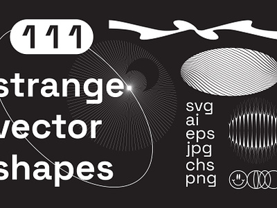 111 Strange Vector Shapes