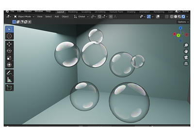 Realistic Bubble texture nodes blender 3d 3d modelling art artwork blender blender 3d blender3d modelling nodes realism realistic textures tutorial