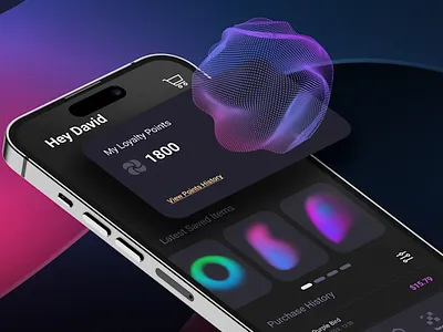 Purchase History Screen app development iphone purchase uiux wallet