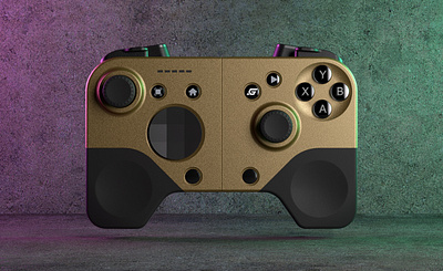 Game Controller 3d modeling 3d rendering adobe photoshop cinema 4d illustration octane render