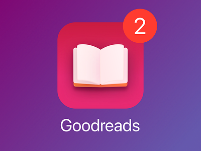 An icon for book reading app app apple application badges book branding design education graphic design guidelines icon illustration ios logo notification reader reading ui