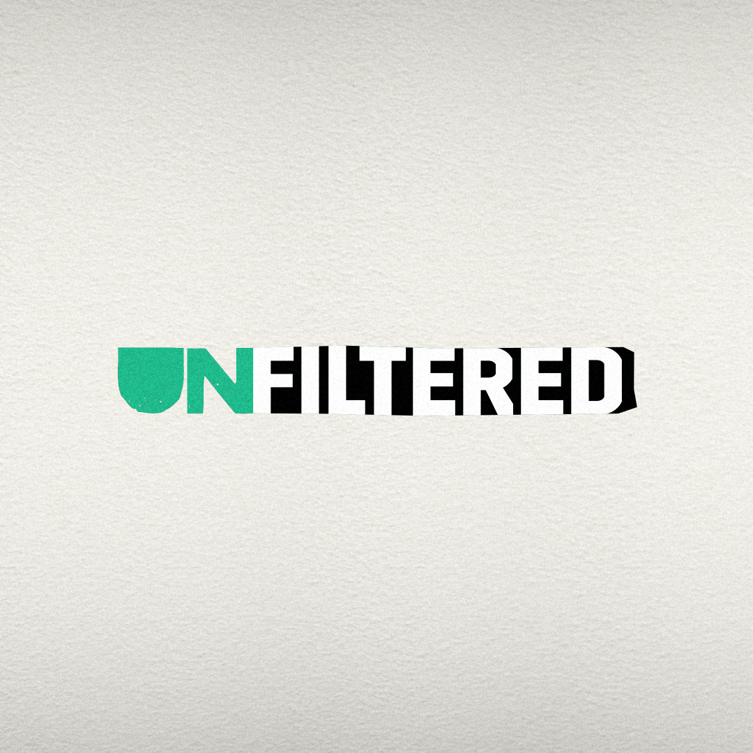 Unfiltered. Logo animation. animation branding broadcast logo design motion motion design motion graphics typography