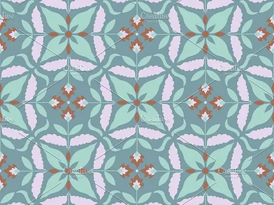 Seamless abstract pattern decorative design floral pattern seamless simple surface design texture