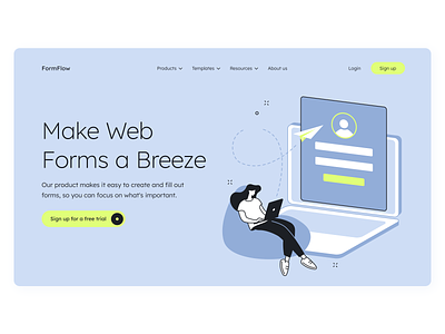 FormFlow - Forms Reimagined design ui ux web design