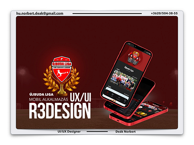 Football mobile app ui ux redesign redesign ui ux
