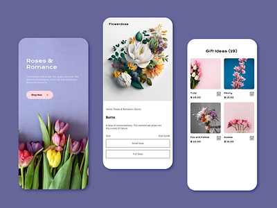 GIFT APP UI app branding design figma giftapp ui uiux user interface