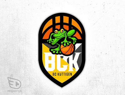 Logo concepts - basketball basketball chipdavid design dogwings drawing frog hoops logo sportsgraphic vector