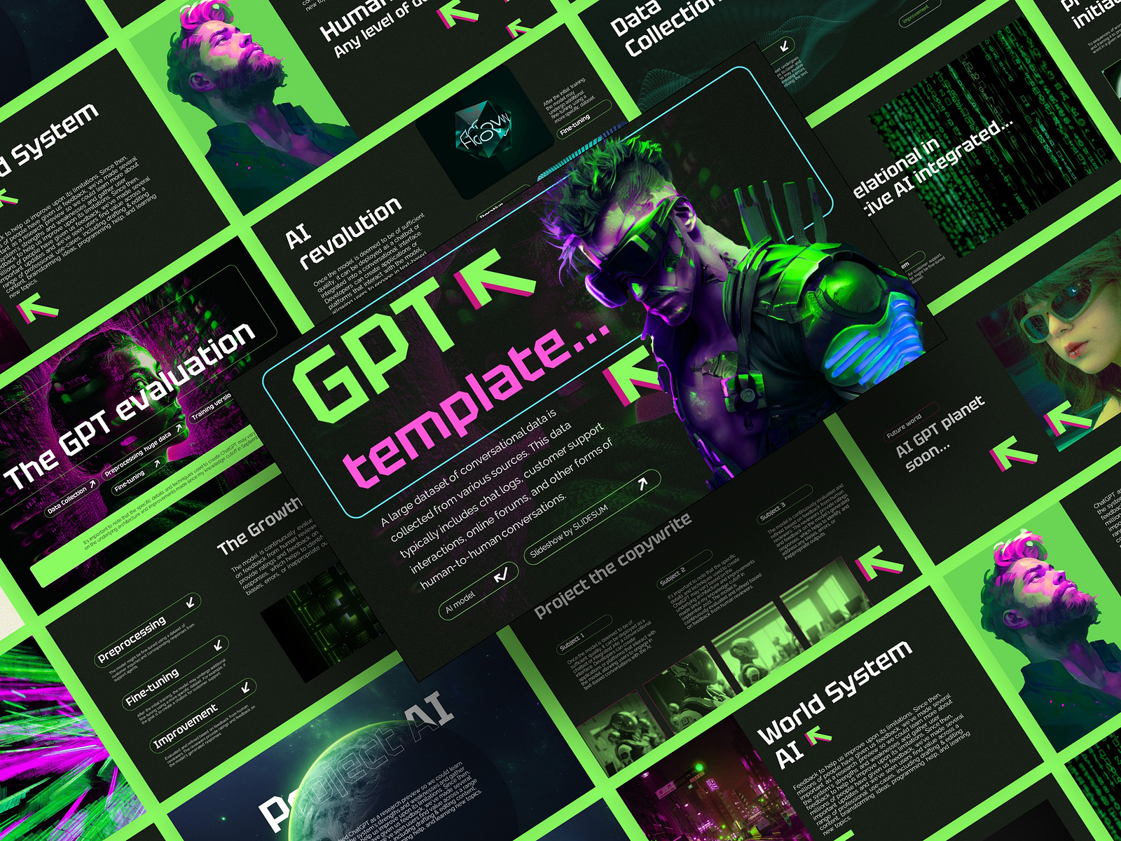 GPT Presentation Design by SLIDESUM on Dribbble