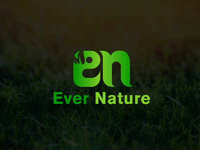 CONCEPT - EVERNATURE LOGO DESIGN (UNUSED) artex branding design graphic design green logo illustration leaf logo letter logo logo nature logo plant trending typography ui usa ux vect plus vector