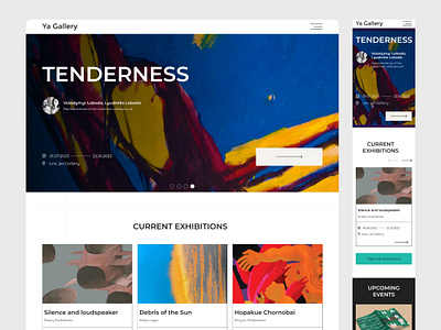 Gallery Art Platform branding design platform ui ux website