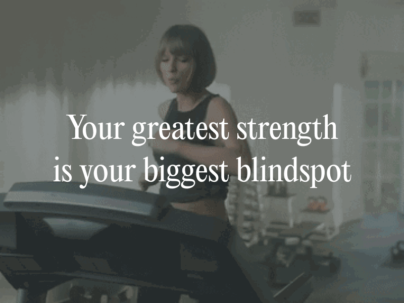 Your greatest strength advice blog design meme
