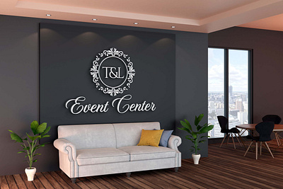 Logo Design -- T & L Event Center adobe illustrator branding creative logo design graphic design logo logodesign logodesigners logotype modern logo simple logo