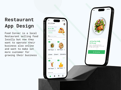 Local Restaurant App Design app app design appdesign branding design food foodappdesign graphic design restaurant ui ux