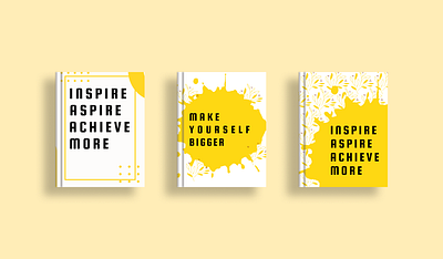 Inspirational Book Cover Design branding canva design