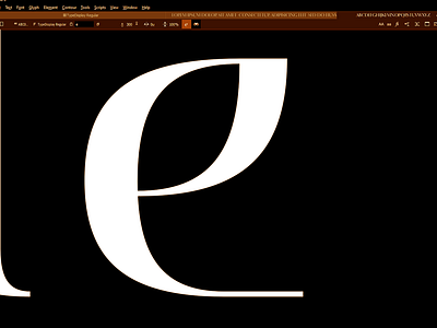 Type Design 62 2d art artwork design font fontlab graphic design lettering modern type design typeface typography vector