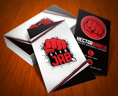 Site Jab Logo Design - Business Card Design