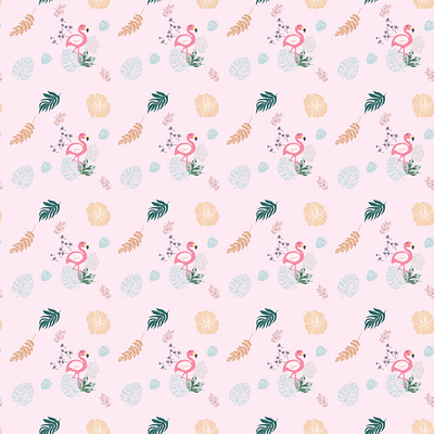 Tropical Pattern Design digital artwork digital design illustration pattern design seamless pattern