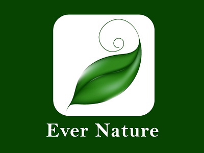 Ever Nature Logo (Unused) appicon applogo brand identity creativelogo daily logo design ever nature logo girdlogo gradient logo logo concept logo mark logo process logo room mordent logo