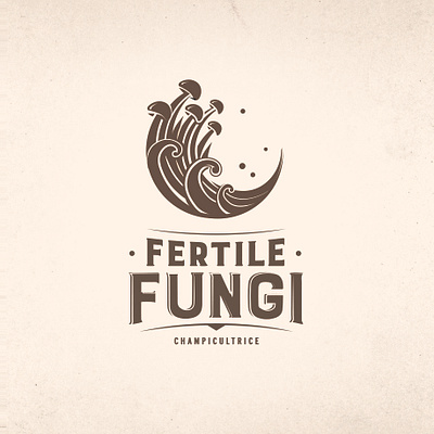 Fertile Fungi Brand design branding design identity illustration logo packaging typography