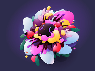 Passiflora Concept for Brand abstract cartoon character design flower illustration logo passiflora ui vector zutto